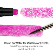 Gel Stick Crayons 12 Colors - Studio - KINGART