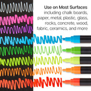 Liquid Chalk Markers 8 Neon Colors - Studio - KINGART
