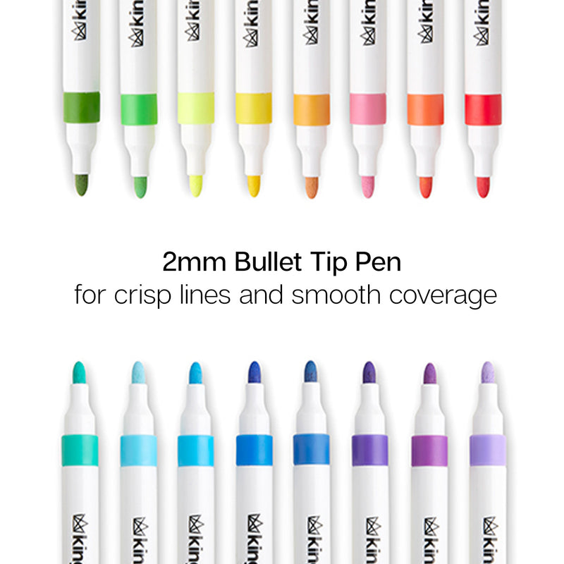 Acrylic Paint Markers 48 Colors - Studio - KINGART