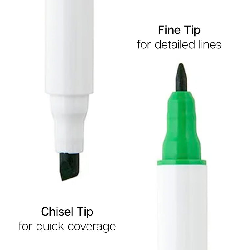 Twin-Tip™ Alcohol Markers 12 Colors - Studio - KINGART