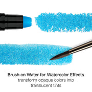 Gel Stick Crayons 12 Metallic Colors - Studio - KINGART