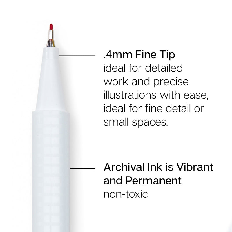 Fine Line Pens 48 Colors - Studio - KINGART