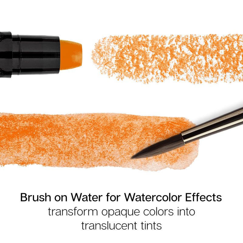 Gel Stick Crayons 48 Colors - Studio - KINGART