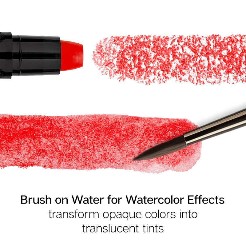 Gel Stick Crayons 24 Colors - Studio - KINGART