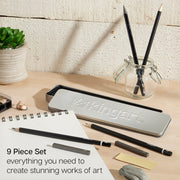 Sketching Tin Set, 9 pc - ARTIST SETS - KINGART