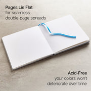 Watercolor Paper Sketchbook 5.5x5.5 24 Pages - ARTIST PAPER - KINGART