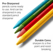 Woodless Watercolor Pencils 24 Colors - Pro - KINGART