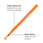 Watercolor Brush Markers 12 Colors - Studio - KINGART