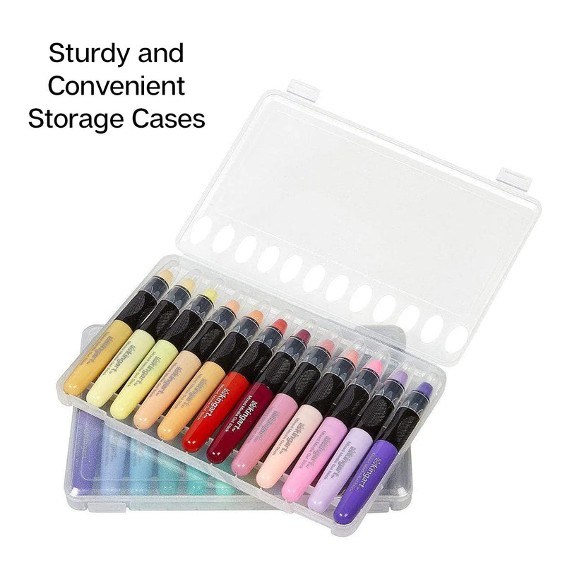 Gel Stick Crayons 24 Pastel Colors - Studio - KINGART