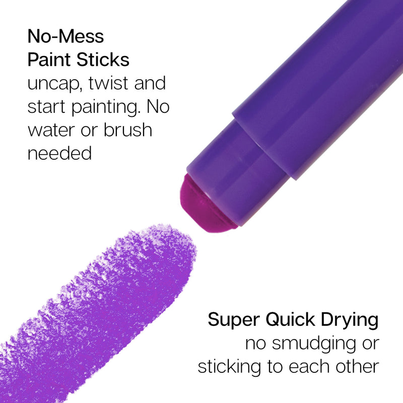 Tempera Paint Sticks 36 Colors - Studio - KINGART