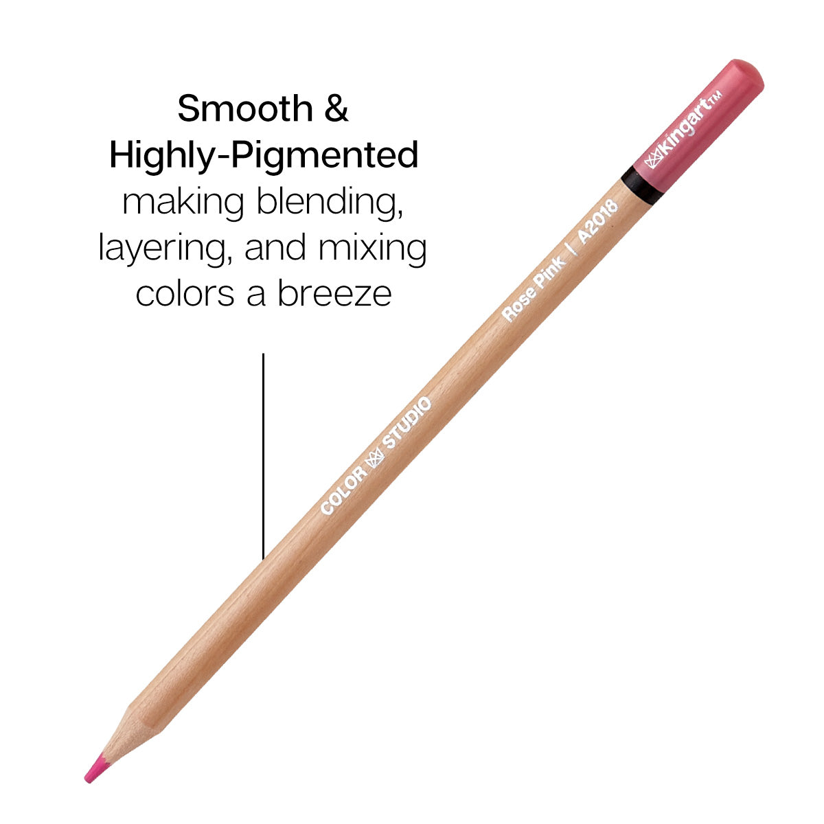 Studio Colored Pencils Set - Soft Core - 24 Colors — KINGART