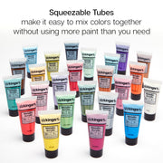 PRO Metallic Acrylic Paint Single Color 3-Packs - PAINTS, PASTELS, GEL STICKS - KINGART