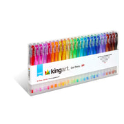 Gel Pens 50 Glitter Colors - Studio - KINGART