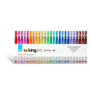 Gel Pens 50 Glitter Colors - Studio - KINGART