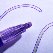 Outline Markers 12 Metallic Colors - Studio - KINGART®