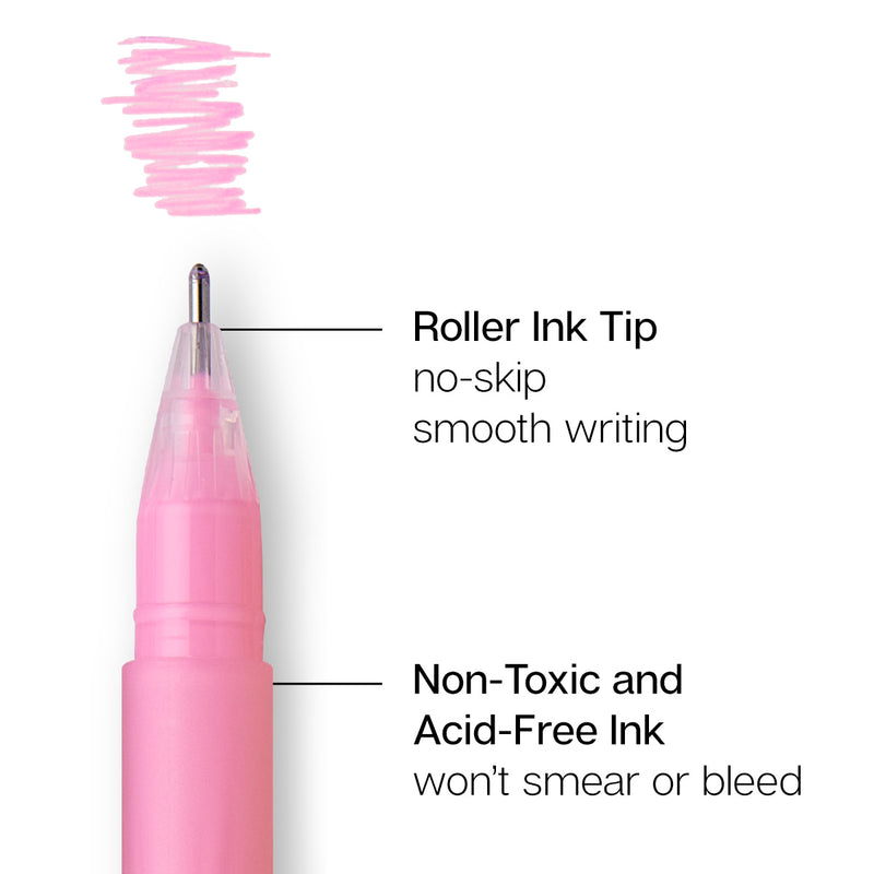 Gel Pens 12 Pastel Colors - Studio - KINGART