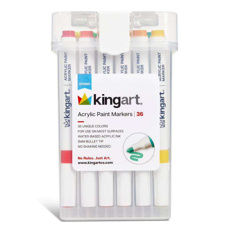 Acrylic Paint Markers – 36 Count