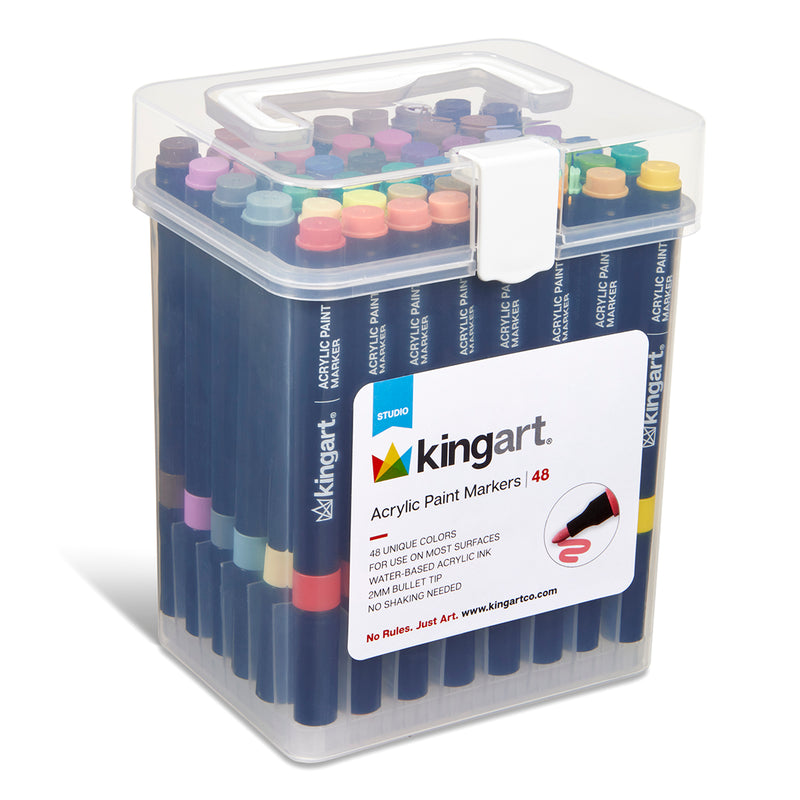 Acrylic Paint Markers – 48 Count