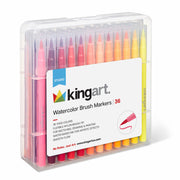 Watercolor Brush Markers 36 Colors - Studio - KINGART®