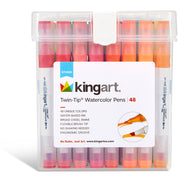 Twin-Tip™ Watercolor Pens 48 Colors - MARKERS & PENS - KINGART