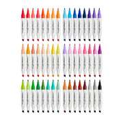 Twin-Tip™ Watercolor Pens 48 Colors - MARKERS & PENS - KINGART