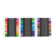 Dual Tone Glitter Markers – 48 Count, 96 Colors - MARKERS & PENS - SHANGHAI CMB IMPORT & EXPORT CO., LTD