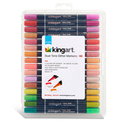 Dual Tone Glitter Markers – 48 Count, 96 Colors - MARKERS & PENS - SHANGHAI CMB IMPORT & EXPORT CO., LTD