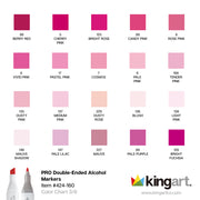 Double-Ended Alcohol Markers - 160 Colors - MARKERS & PENS - KINGART