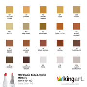 Double-Ended Alcohol Markers - 160 Colors - MARKERS & PENS - KINGART