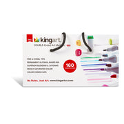 PRO Double-Ended Art Marker 160-Color Set - MARKERS & PENS - KINGART