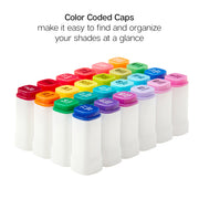 Double-Ended Alcohol Markers 24 Bright Colors - Pro - KINGART