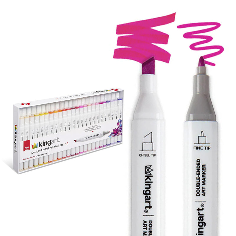 Double-Ended Alcohol Markers 48 pc