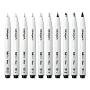 PRO Inkline™ Fine Line Pens, 10 pc - Pro - KINGART®
