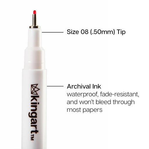 Value Bundle: Inkline™ Art & Graphic Pens 56 Pens -  - KINGART