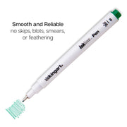 Inkline™ Fine Line Pens 8 Colors Size 8 - Pro - KINGART