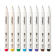 Inkline™ Fine Line Pens 8 Colors Size 05 - Pro - KINGART