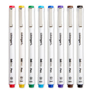 PRO Inkline™ Chisel Tip Pens 8 Colors - Pro - KINGART®