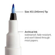 Inkline™ Fine Line Pens 8 Colors 0.45mm XS - Pro - KINGART