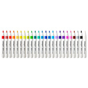 Acrylic Brush Tip Markers, 24 Colors - Studio - KINGART®