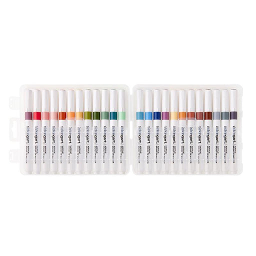 Acrylic Paint Brush Tip Markers - 24 Earth Tone Colors - MARKERS & PENS - KINGART