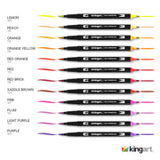 PRO Twin-Tip™ Pens Bundle – 48 Pieces (Brush & Fine) -  - KINGART