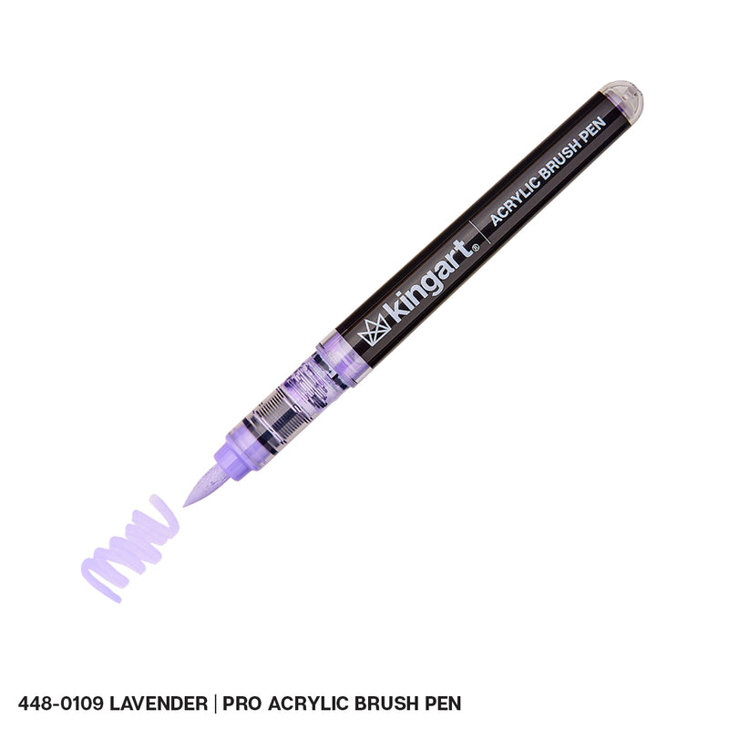 PRO Acrylic Paint Brush Pens - Singles - Pro - KINGART®
