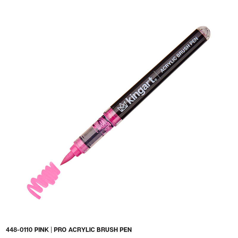 PRO Acrylic Paint Brush Pens - Singles - Pro - KINGART®