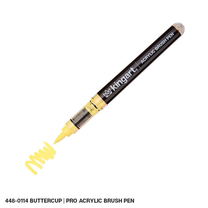 PRO Acrylic Paint Brush Pens - Singles - Pro - KINGART®