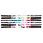 Acrylic Paint Brush Tip Pens - 12 Cottage Colors - MARKERS & PENS - KINGART