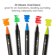 Twin-Tip™ Pro Acrylic Paint Pens 24 Colors - Pro - KINGART