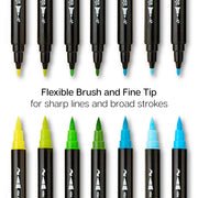 Twin-Tip™ Pro Acrylic Paint Pens 24 Colors - Pro - KINGART