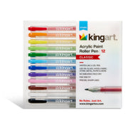 Acrylic Paint Roller Pens – 12 Classic Colors - MARKERS & PENS - KINGART