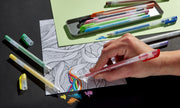 Acrylic Paint Roller Pens – 12 Classic Colors - MARKERS & PENS - KINGART
