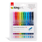 PRO Liquid Roller Ink Pens, 10 Colors - Pro - KINGART®